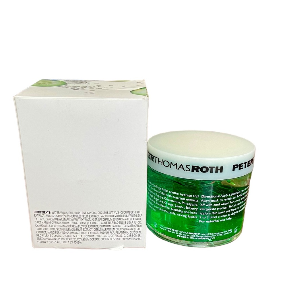 🛍️ Peter Thomas Roth Cucumber Gel Mask Extreme Detoxifying Hydrator - Picture 3 of 12